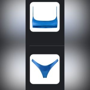 TRIANGL blue swimsuit Galaxy Royal